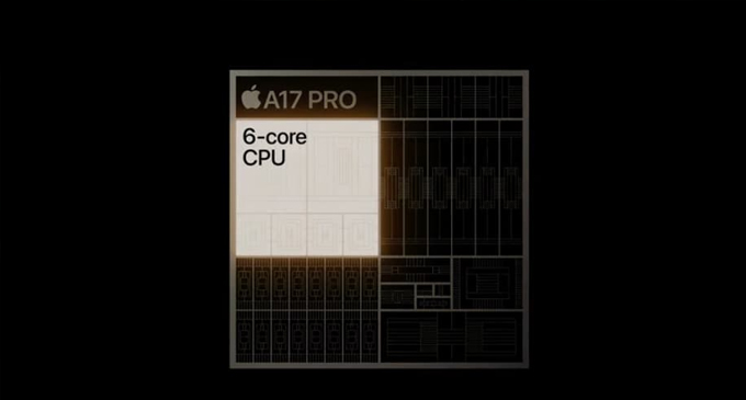 Chip A17 Pro trên iPhone 15 Pro về thông số kỹ thuật