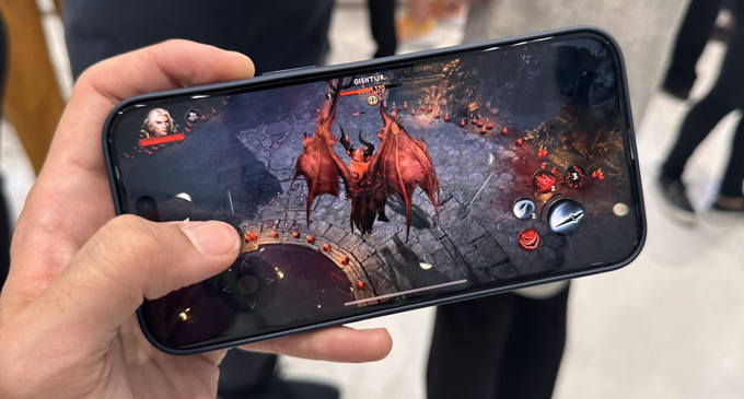 Chip A17 Pro trên iPhone 15 Pro về trải nghiệm chơi game