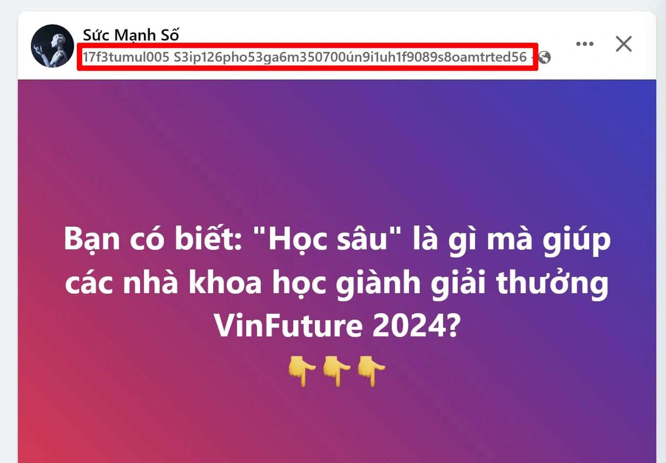 Facebook xuất hiện lỗi lạ tại Việt Nam